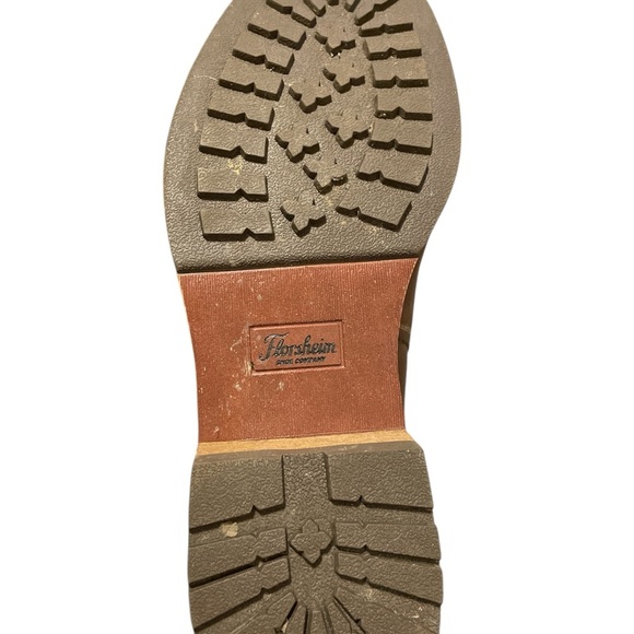 Florsheim Dark Brown Leather Ankle Boots